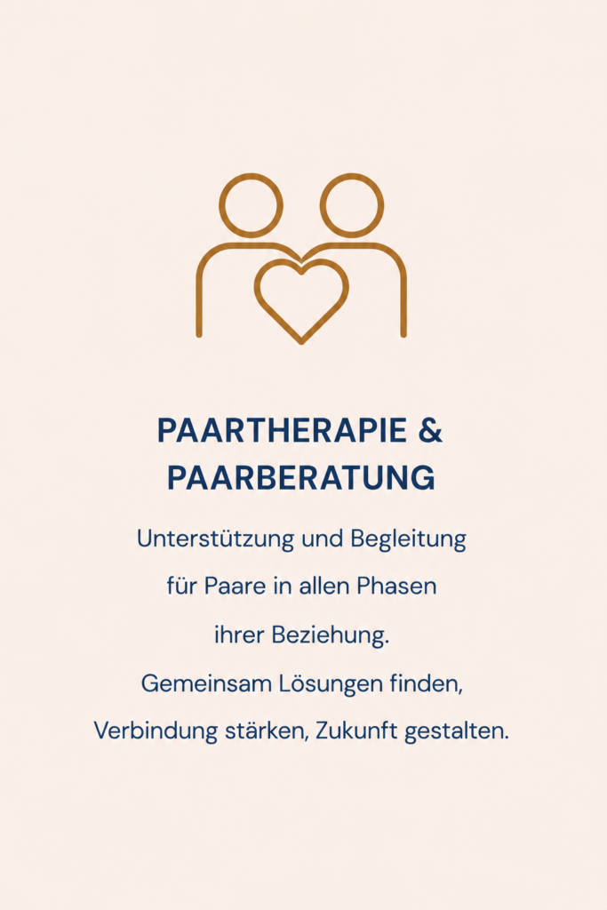 Paartherapie und Paarberatung